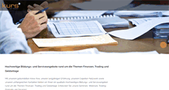 Desktop Screenshot of kursplus.de